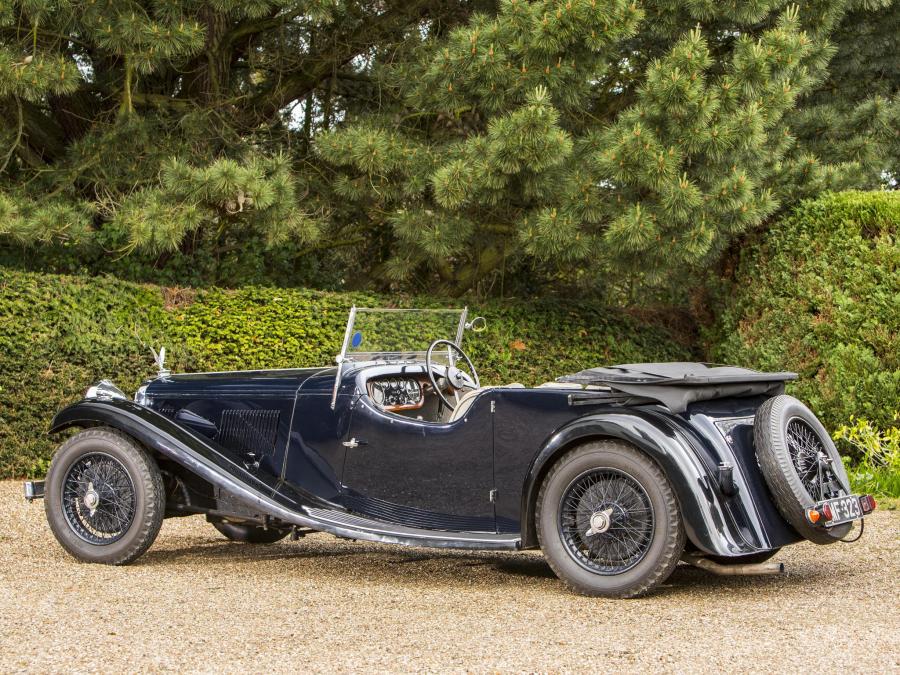  Alvis Speed 20 Tourer by Vanden Plas 1934 года  (фото 4 из 9)